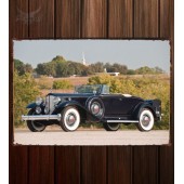 Металлическая табличка Packard Twin Six Coupe Roadster